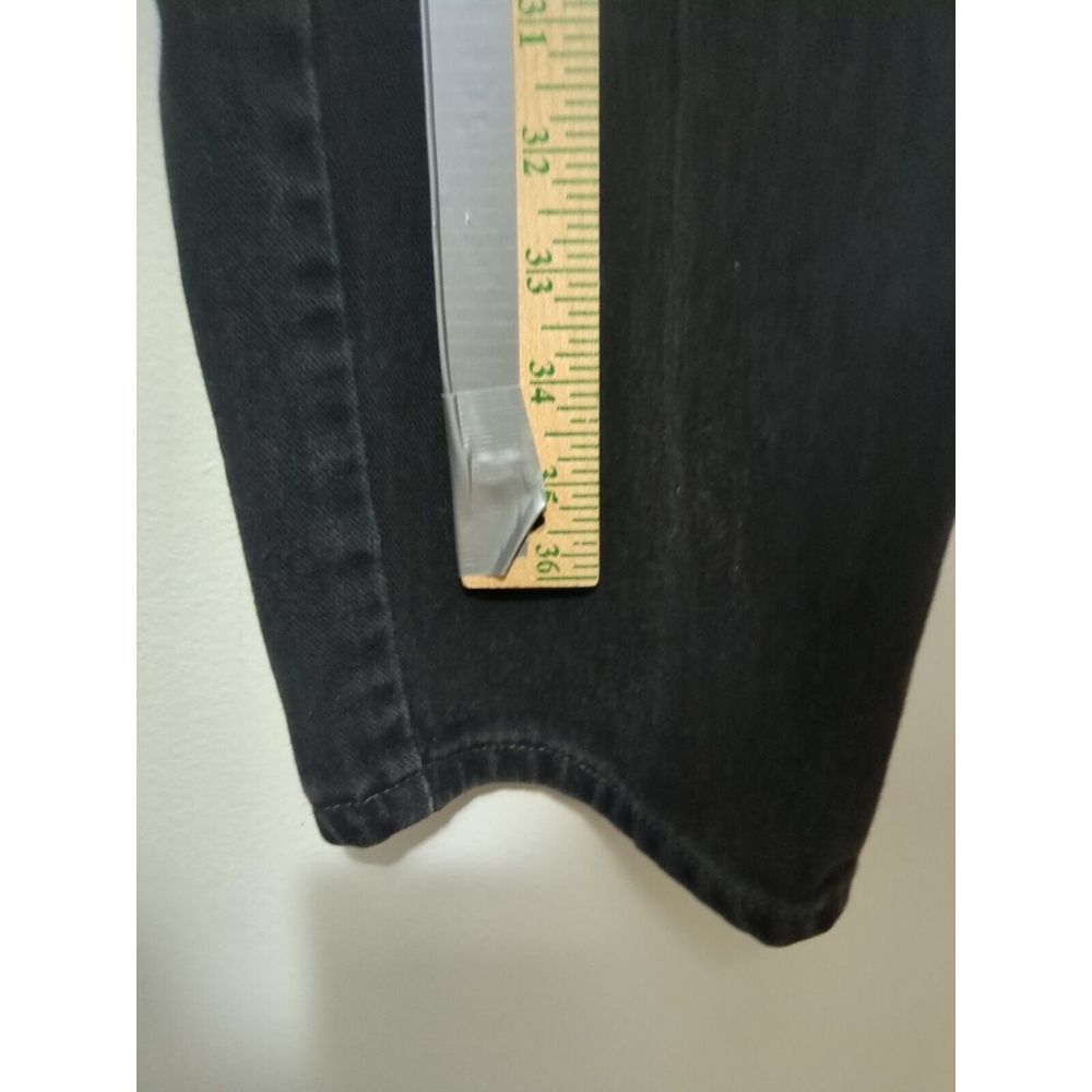 Levi's 550 Relaxed Fit Tapered Leg Womens Size 16 Reg S Black‎ Jeans - Picture 5 of 7